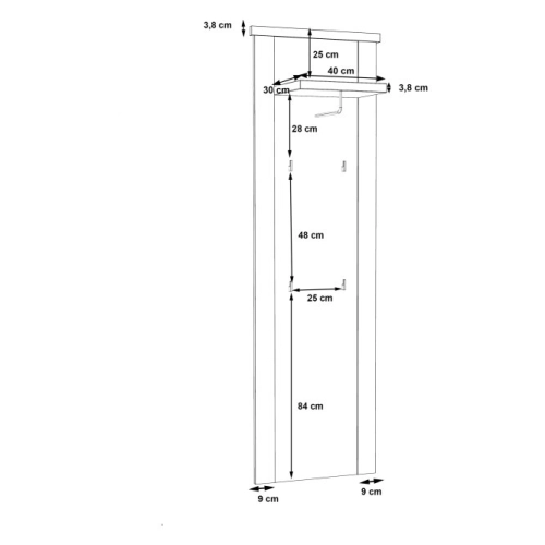 Wieszak do przedpokoju